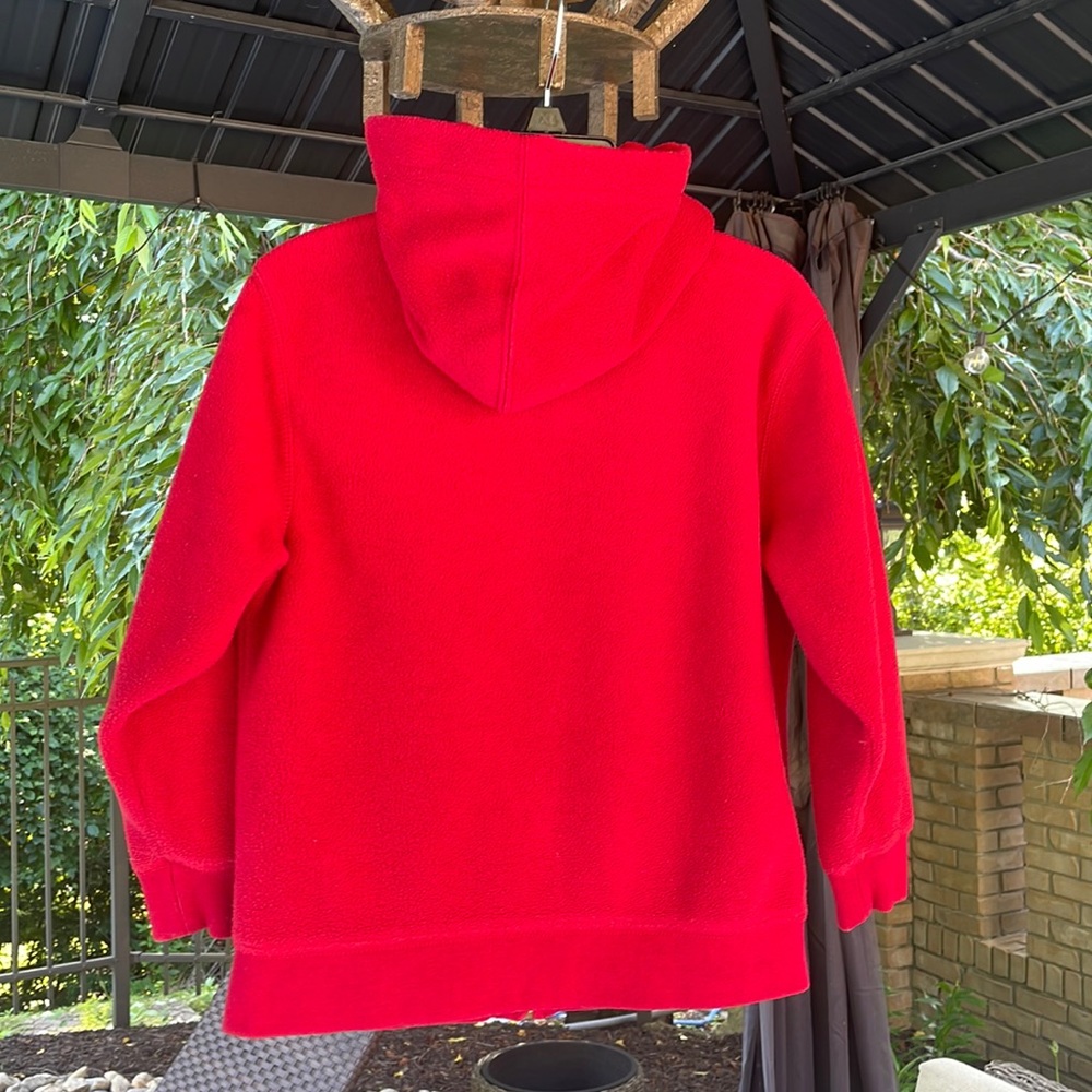 Relisted 2/16 Boys GAP Fleece Full Zip Jacket Small (6-7) Hoodie Red  Sweatshirt - Picture 3 of 17